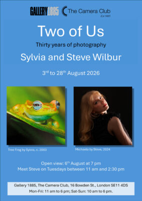 Two of Us Sylvia and Steve Wilbur @ Gallery 1885. The Camera Club