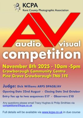 Audio Visual Competition 2025 @ Crowborough Community Centre